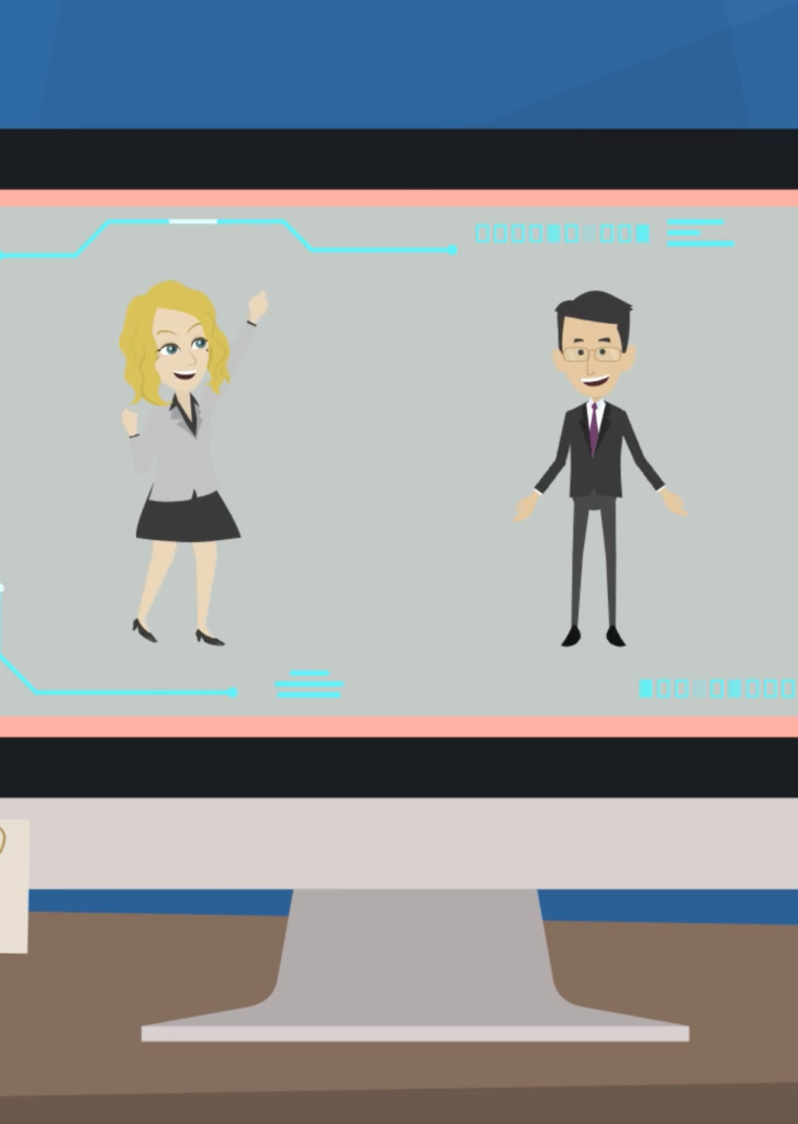 Grafische elementen in een explanimation