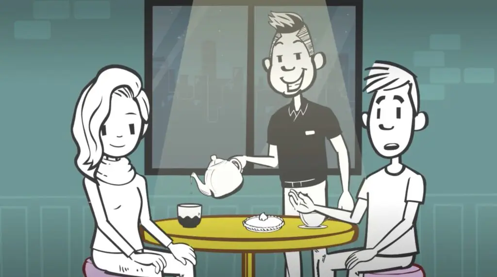 Whiteboard animatie met kleur animatiestudio Fris animatievideo